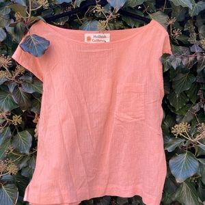 Salmon mollusk beach top